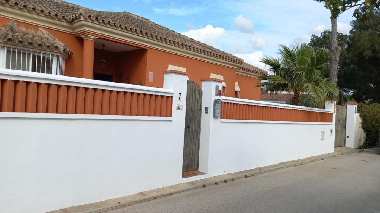 Chalet Marisma Con Piscina Privada Villa Chiclana de la Frontera Bagian luar foto